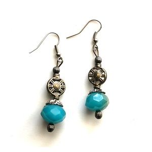 Natural stone earrings